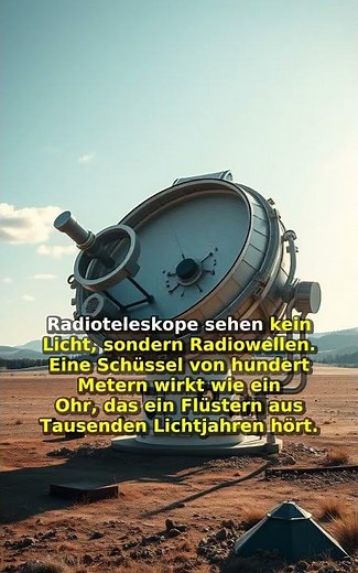 Wie Teleskope den unsichtbaren Kosmos vermessen