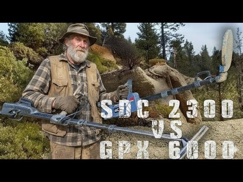 Minelab GPX 6000 vs Minelab SDC 2300: Metal Detector Ground Noise Test.
