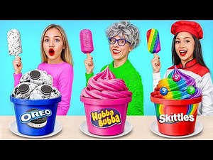 Me vs Grandma Cooking Challenge | Tasty Food Hacks & Funny Moments by Turbo Team