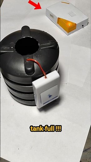 wireless watertank full alarm circuit #ideas #diy #creative