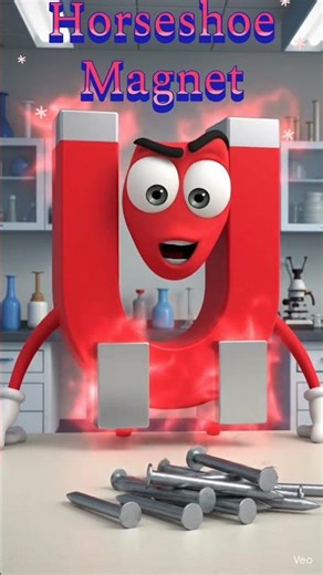 Let's learn about different types of magnet #ai#gk#animation #trending