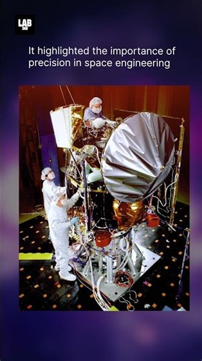 The $327 Million NASA Mistake That Destroyed a Mars Probe #shortsfeed #lab360 #space