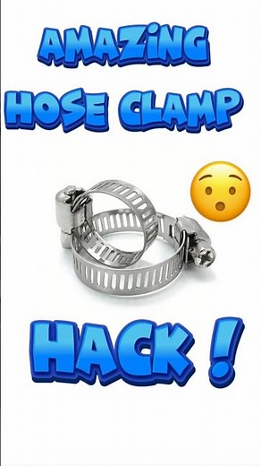 Make a Hose Clamp Adjust to Any Size ! 😃