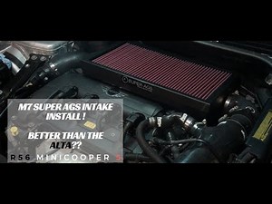 R56 Mini Cooper S - M7 Super AGS Cold Air Intake Install !!
