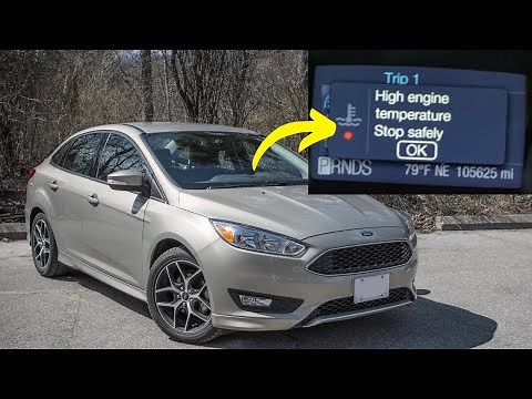 “High Engine Temperature, Stop Safely” in Ford vehicles. Reasons