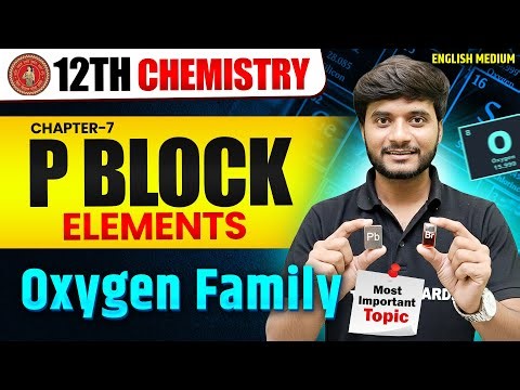 P Block Elements | Chemistry Class 12 Chapter 7 | Class 12th Chemistry Chapter 7 Bihar Board