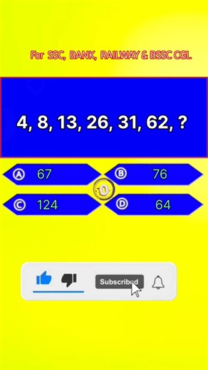 Reasoning series question #Shorts video #trending