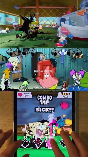 Ready Or Not But SpongeBob 3D Vs 2D - FNF Animation - Friday Night Funkin' #fnf