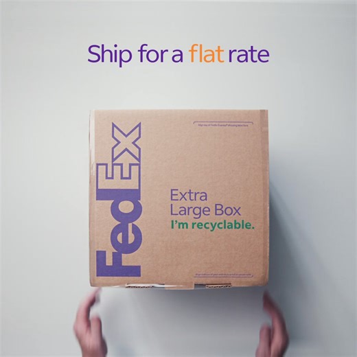 32K views · 43 reactions | FedEx One Rate. Two-day shipping, one flat rate. Visit FedEx.com/onerate for details, exclusions apply. | FedEx | Facebook