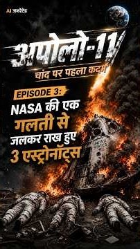 Apollo-11 Episode 3: A NASA Mistake Leaves 3 Astronauts Burnt to Ashes: Moon Mission Halted for 1...