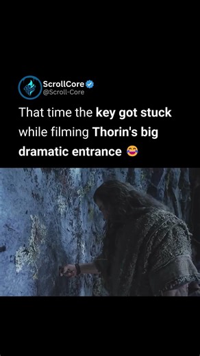 In The Hobbit (2013), the door to Erebor wouldn't actually open during filming.