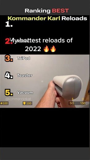 Ranking BEST IRL Reloads ^^^ SUBSCRIBE 😍