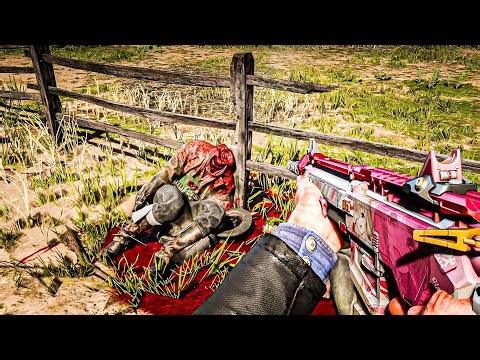 Red Dead 2 - Modern Weapons Brutal Kills Vol 4. (AK47, M4A1, Glock18, TTI BENELLI)