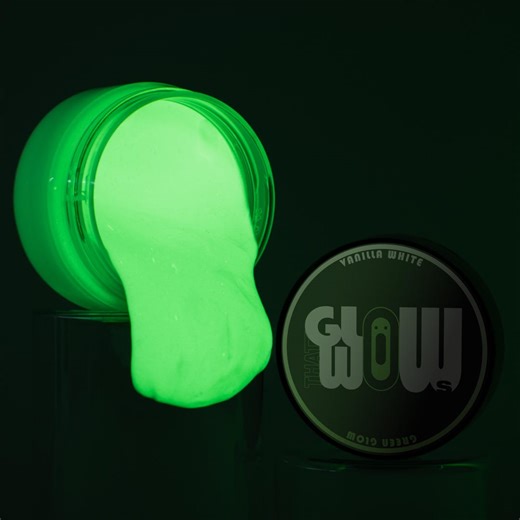 Green Glowing Acrylic Paint: UV Reactive Phosphorescent Neon Effect - Etsy UK