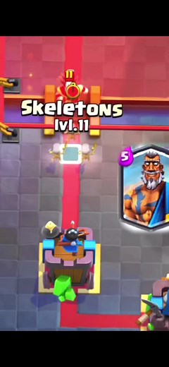 Optimal Skeleton Placements for Clash Royale Strategies