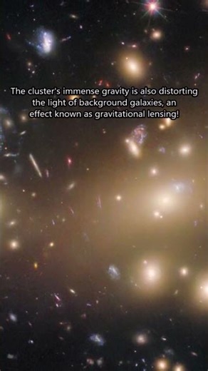 Huge Galaxy Cluster Abell 209 👀🤩 #astronomy