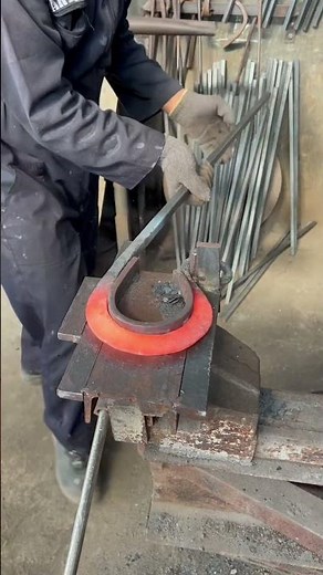 The Process of FORGING and Bending Wrought Iron