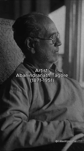 The Delta Of Dynasties on Instagram: "Abanindranath Tagore - The pioneer of modern Indian art Founder of the Bengal School, he blended Indian tradition with gentle mysticism, reviving pride in indigenous aesthetics during colonial times. His brush reimagined history, myth, and soul — painting India’s spirit back into color. . . . . . . . . #AbanindranathTagore #BengalSchool #IndianArt #CulturalRevival #ModernIndianArt #painting #bengaliart #TagoreLegacy#bangladesh #bengalhistory #bengalheritage 