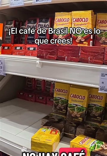 ¿Sabías que el café en Brasil es de otro planeta? 🌎☕️ Te contamos por qué hasta el más barato le gana al de Argentina. Mirá el video para entender qué significa realmente TORRADO en Brasil... ¡te va a sorprender! 🇧🇷🇦🇷 #cafe #coffeelover #brasil #supermercado #tip