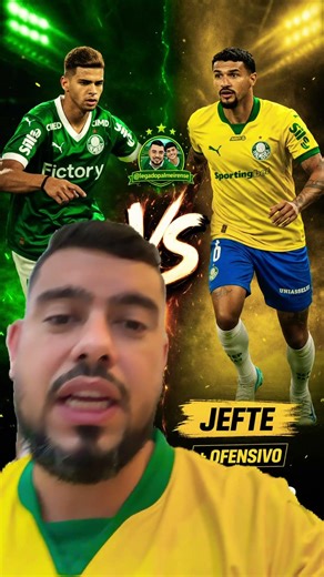 Que você escalaria para a lateral esquerda do Palmeiras? Arthur ou Jefté. #shorts