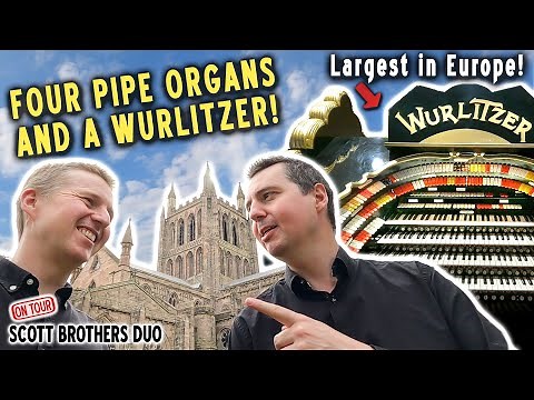 FOUR PIPE ORGANS & A WURLITZER - SCOTT BROTHERS DUO ON TOUR
