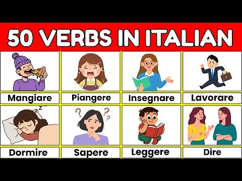 Verbs in Italian | Learn Italian for Beginners | Italian A2 | Verbi Italiano