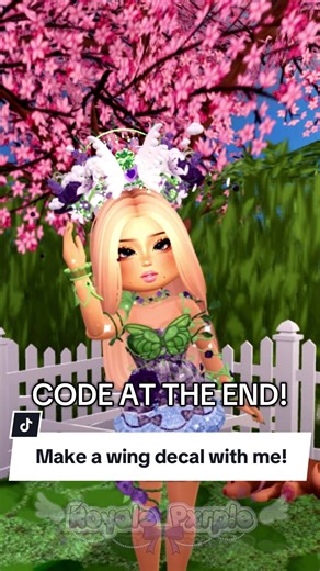 Royale High Wing Decal Tutorial