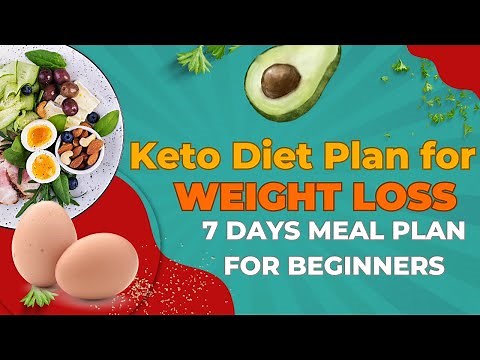 Keto diet plan for weight loss for beginners | 7 day meal plan to kick start