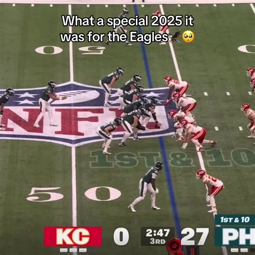 Had to include at least a play from this season too but what a special year #eagles #gobirds #2025 #superbowl #philly