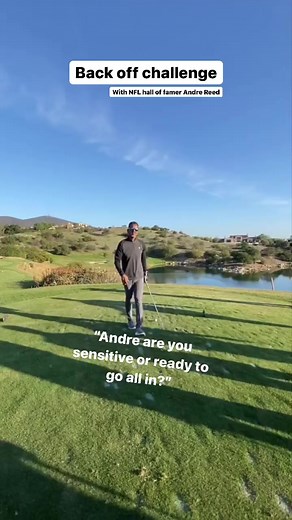 199K views · 7.3K reactions | Back Off Challenge w NFL Hall Of Famer Andre Reed. | Country Club Adjacent | Facebook