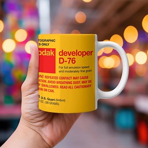 Kodak D-76 Coffee Mug: Vintage Film Photography Gift - Etsy