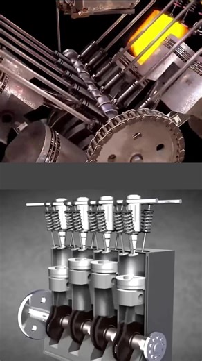 Inline or V-engine, same goal-turn combustion into pure motion. ⚙️ #engine #automotive #fyp #engineering #enginework
