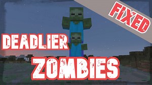 Deadlier Zombies! (Counterplay Update) | True Survival Minecraft Data Pack
