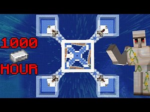 FASTEST Iron Farm Right Now! 1000 IRON / HOUR - Minecraft Iron Farm Tutorial 1.16