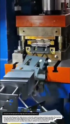 Automatic Metal Stamping Machine | High-Speed Precision Industrial Press.