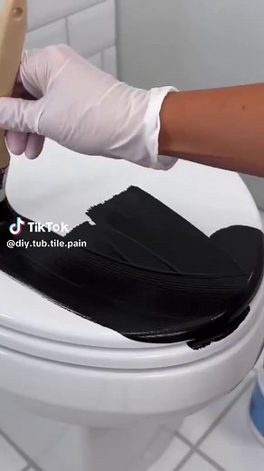 DIY Black Toilet Paint Transformation | DWIL Review