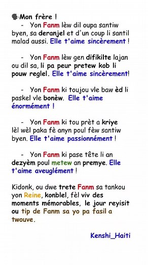 #cejour-là #verite #conseil #kenshi_haïti