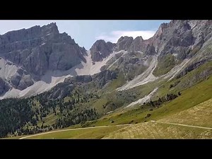 Panorama da Medalges Alm, Val Badia
