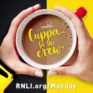 73K views · 2.8K reactions | Our crews are still on call and they need your support to continue saving lives at sea. That's why we're asking you to have a Cuppa for the Crew - from hosting your own virtual coffee morning to donating the cost of a tea or coffee this May. Find out more here: https://bit.ly/3b2vttY | RNLI | Facebook