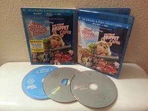 2 Muppet Film Collection Blu ray Unboxing