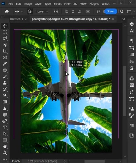 Easy Photoshop Trick: Add Any Object to Any Background #shorts #photoshop