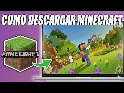 COMO descargar MINECRAFT en pc 2026 ✅ | Facil y Sencillo (Java y Bedrock)