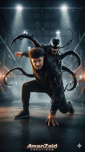 Venom prompt photo editing tutorial gemin #venom #ai #tutorial #editing #edit #photoshop #prompt #gemini #trand #creative #creator #virals #ideas #portrait | Aziz Rofix