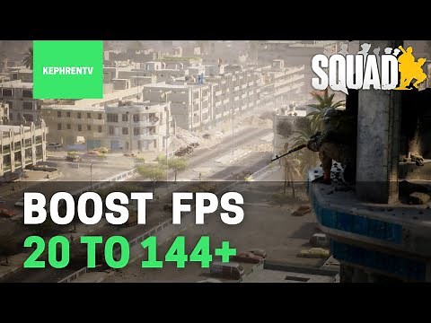 [2022] SQUAD - How to BOOST FPS and Increase Performance on any PC