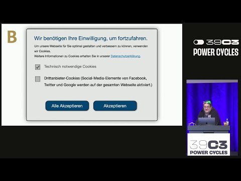 39C3 - Die große Datenschutz-, Datenpannen- und DS-GVO-Show