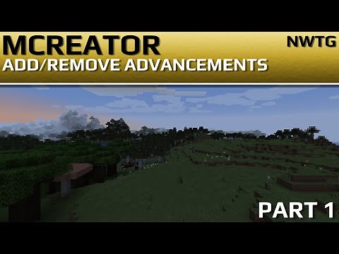 MCreator 2020.5: How to add or remove advancements using procedures | Part 1
