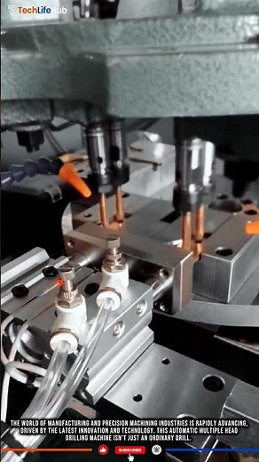 Innovation Technology Drilling: Multi-Head Automated, Fast & Mass Production.