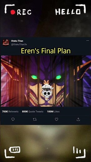 🔥 Eren's Founding Titan Started the End of the World