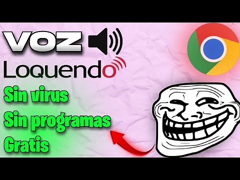 Cómo HACER la VOZ de LOQUENDO en PC SIN PROGRAMAS 2025 [GRATIS Y FACIL]
