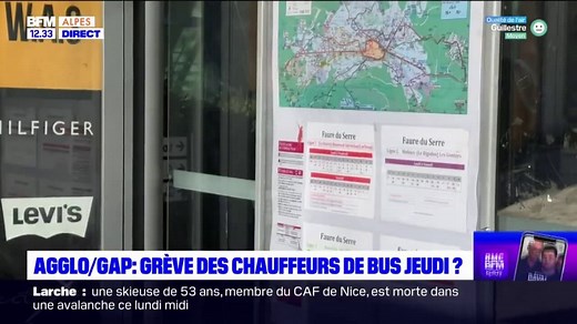 Agglomération de Gap: vers une grève des chauffeurs de bus jeudi?